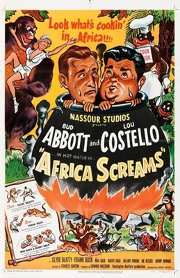 Africa Screams Metal Framed Poster