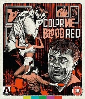 Color Me Blood Red Canvas Poster