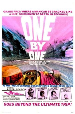 One by One Wooden Framed Poster
