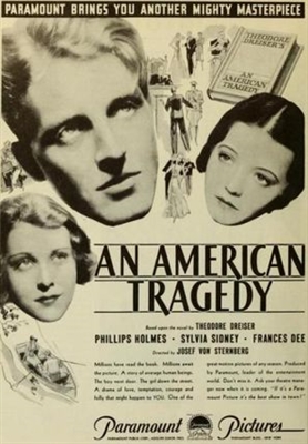 An American Tragedy Poster with Hanger