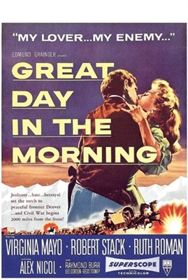 Great Day in the Morning Wood Print