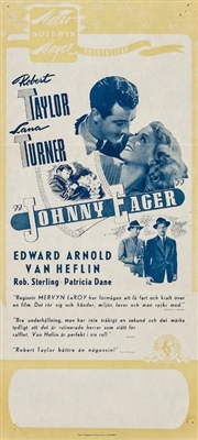 Johnny Eager Canvas Poster