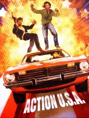 Action U.S.A. Canvas Poster
