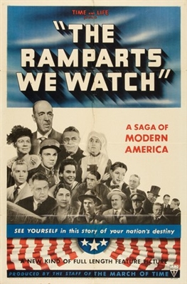 The Ramparts We Watch Wooden Framed Poster