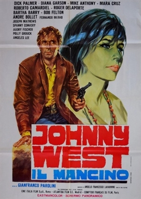 Johnny West il mancino poster