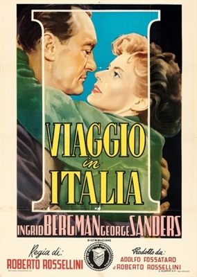 Viaggio in Italia Wooden Framed Poster