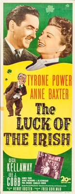 The Luck of the Irish Wooden Framed Poster