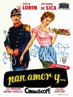 Pane, amore e... Poster with Hanger