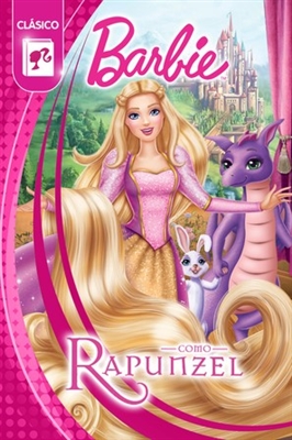 Barbie As Rapunzel Metal Framed Poster