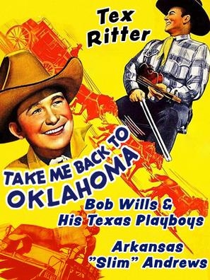 Take Me Back to Oklahoma Metal Framed Poster