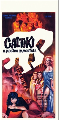 Caltiki - il mostro immortale Wooden Framed Poster