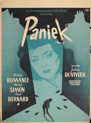 Panique Wooden Framed Poster
