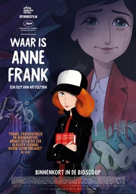 Where Is Anne Frank Poster with Hanger