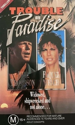 Trouble in Paradise Canvas Poster