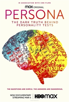 Persona: The Dark Truth Behind Personality Tests Poster with Hanger