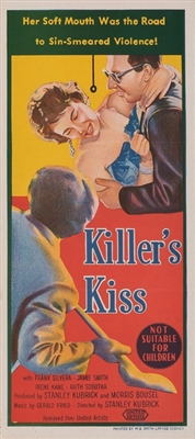 Killer's Kiss Poster with Hanger