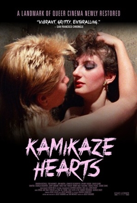 Kamikaze Hearts Poster with Hanger