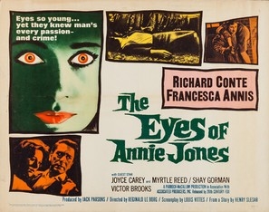 The Eyes of Annie Jones Wooden Framed Poster