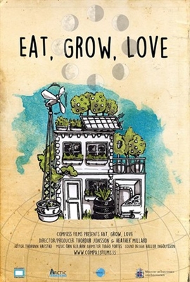 Eat, Grow, Love tote bag #