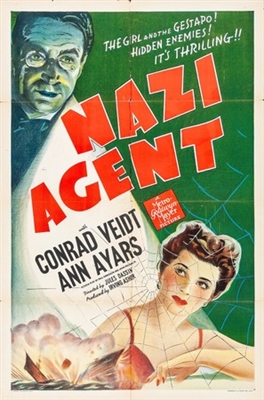 Nazi Agent Poster with Hanger