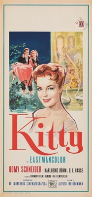 Kitty und die große Welt Canvas Poster
