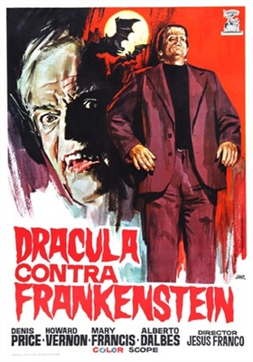 Drácula contra Frankenstein Stickers 1842745