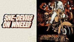She-Devils on Wheels pillow