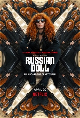 Russian Doll Wooden Framed Poster