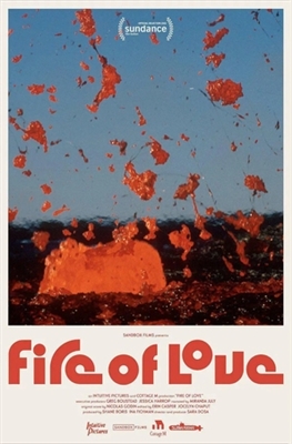 Fire of Love Wooden Framed Poster