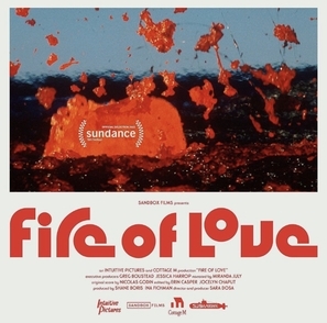Fire of Love Wooden Framed Poster