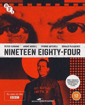 &quot;BBC Sunday-Night Theatre&quot; Nineteen Eighty-Four Poster with Hanger