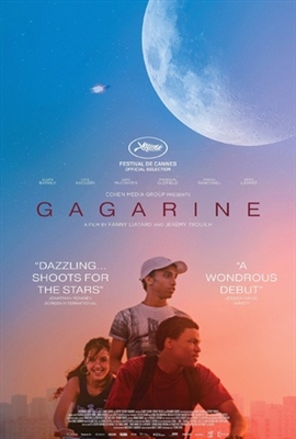 Gagarine Wooden Framed Poster