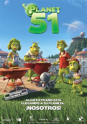 Planet 51 Canvas Poster