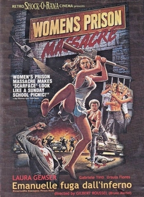 Violenza in un carcere femminile Metal Framed Poster