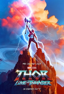 Thor: Love and Thunder Wooden Framed Poster