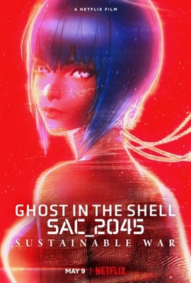 &quot;Ghost in the Shell SAC_2045&quot; Poster with Hanger