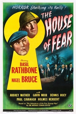 The House of Fear Wood Print