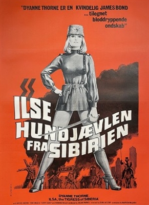 Ilsa the Tigress of Siberia  Wooden Framed Poster