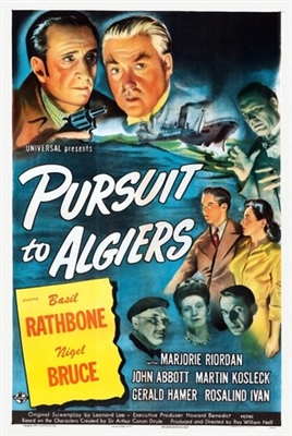 Pursuit to Algiers poster