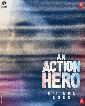 An Action Hero Poster with Hanger