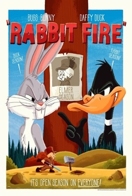 Rabbit Fire Metal Framed Poster