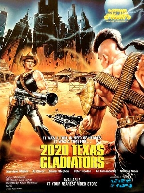 Anno 2020 - I gladiatori del futuro Canvas Poster