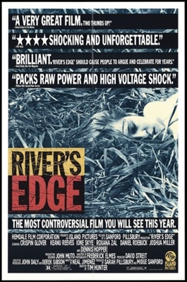 River's Edge Poster with Hanger