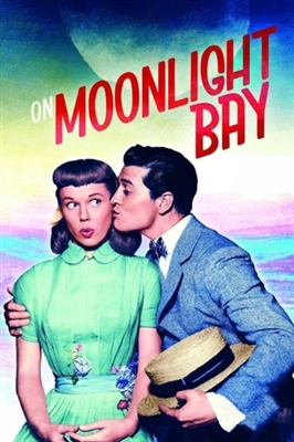 On Moonlight Bay Wooden Framed Poster
