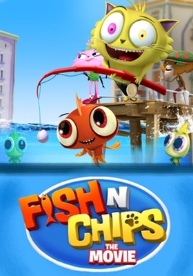 Fish N Chips, Best Enemies Forever Metal Framed Poster