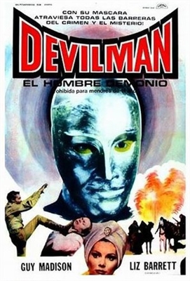 Devilman Story Wooden Framed Poster