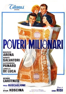 Poveri milionari Metal Framed Poster