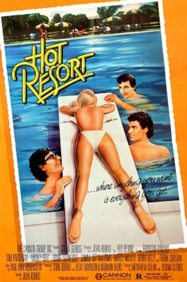 Hot Resort Canvas Poster