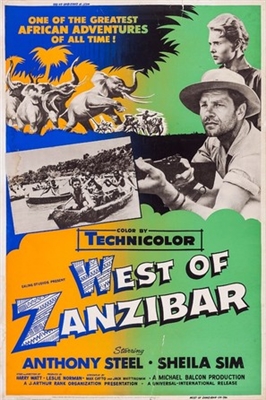 West of Zanzibar Poster with Hanger