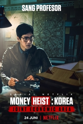 &quot;Money Heist: Korea - Joint Economic Area&quot; pillow